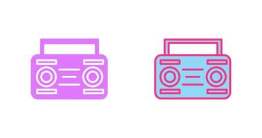 Cassette Player Icon vector
