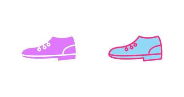 casual Zapatos icono vector