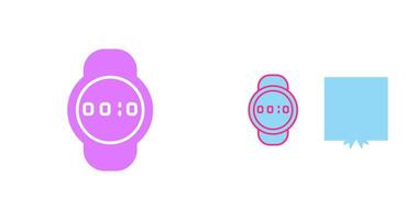 Deportes reloj icono vector