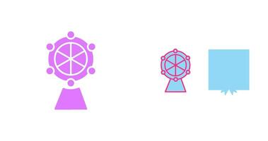 Ferris Wheel Icon vector