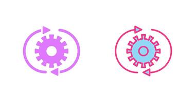 Conversion Setting Icon vector