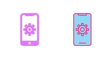 Mobile App Developing Icon vector