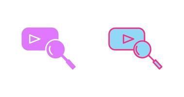 YouTube Search Icon vector