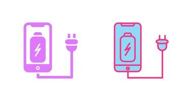 Cell and Plug Icon vector
