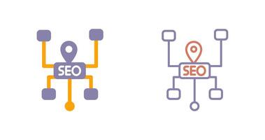 SEO Structure Icon vector
