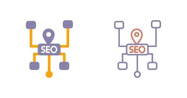 SEO Structure Icon vector