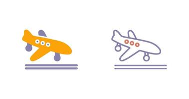 Flight Landing Icon vector