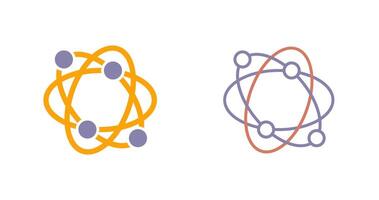 Atomic Structure Icon vector