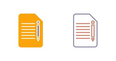 Edit Document Icon vector