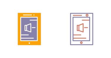 Volume Low Icon vector