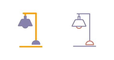 Lamps Stand Icon vector
