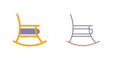 Rocking Chair Icon vector