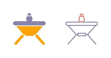 Decoration Table Icon vector