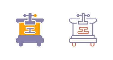 Machine Press Icon vector