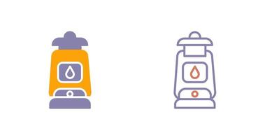 Oil Lamp Icon vector