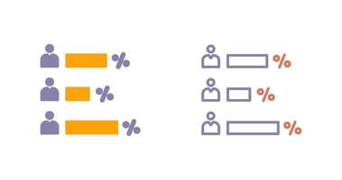Voting Result Icon vector