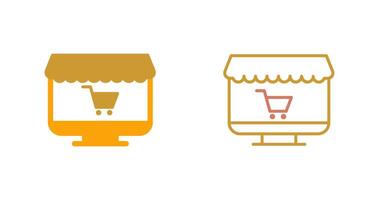 Online Store Icon vector