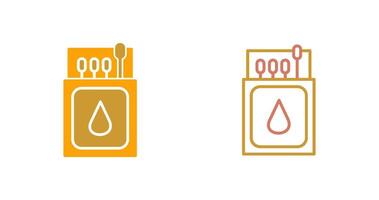 Match Box Icon vector