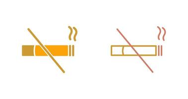 No Smoking Icon vector