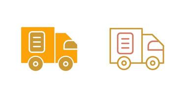 Delivery List Icon vector