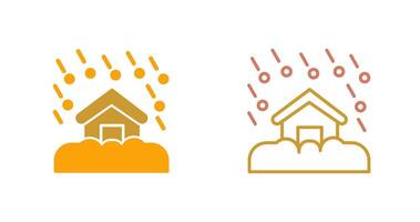 Natural Disaster Icon vector