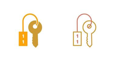 Room key Icon vector