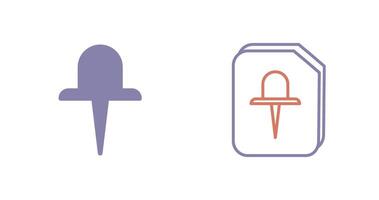 Office Pin Icon vector