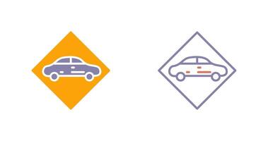 Dangerous Vehicle Icon vector