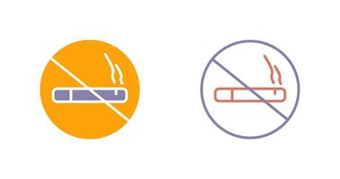 No Smoking Icon vector