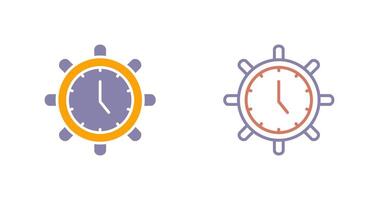 Time Settings Icon vector