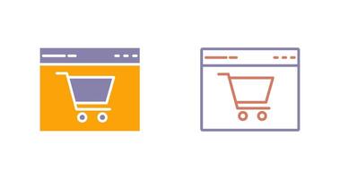 Ecommerce Website Icon vector