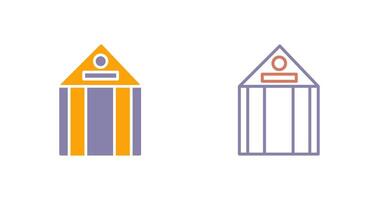 Museum Building Icon vector