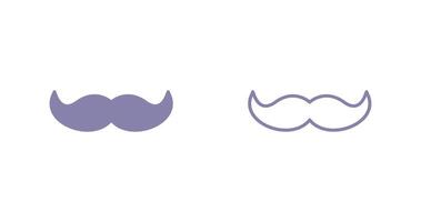 Bigote ii icono vector