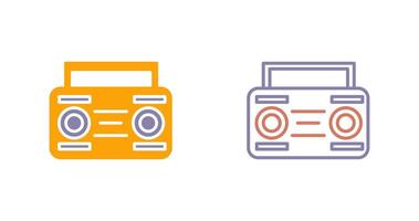 Cassette Player Icon vector