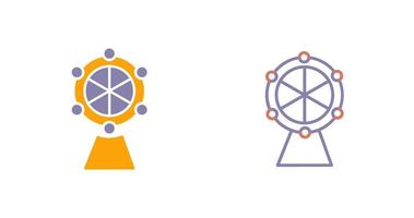 Ferris Wheel Icon vector