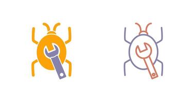 Bug Fixing Icon vector