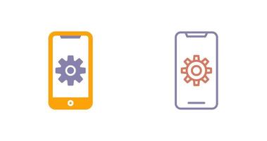 Mobile App Developing Icon vector