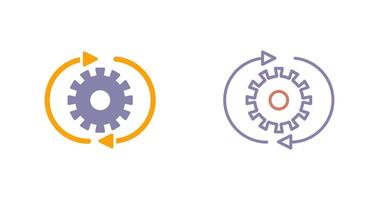 Conversion Setting Icon vector
