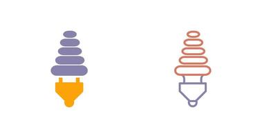 Energy Saver Bulb Icon vector