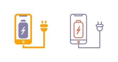 Cell and Plug Icon vector