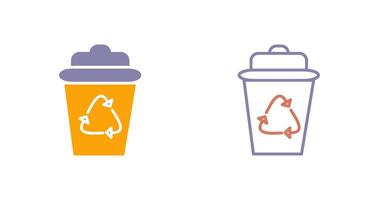 Recycle Bin Icon vector