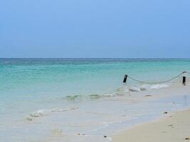 Scenic view landscape of the sea in Phuket, Thailand. Space for text photo