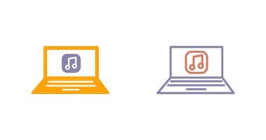 Play Music Icon vector