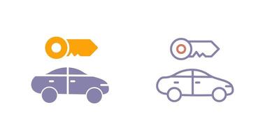 Rent a Car Icon vector