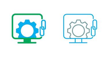 Link Optimization Icon vector