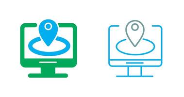 Tracking Services Icon vector