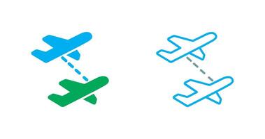 Multiple Flights Icon vector