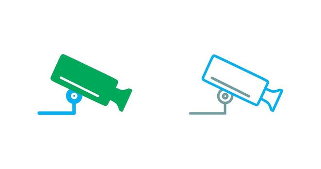 Security Camera Icon vector