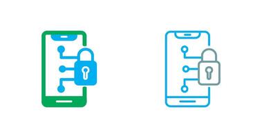 Secure Device Icon vector