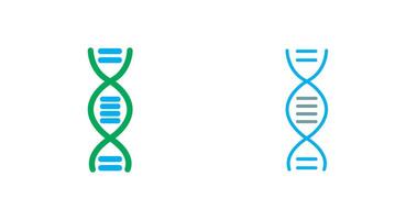 icono de estructura de adn vector